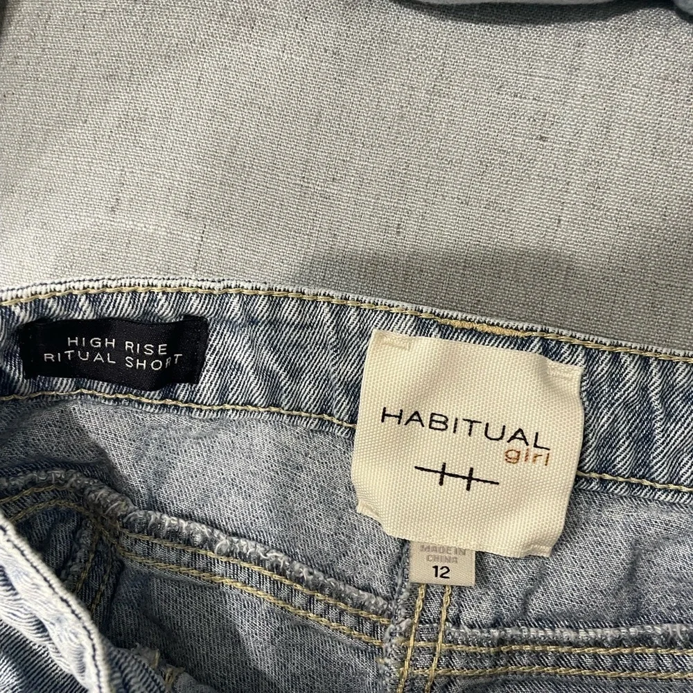 Habitual Girl Jean Shorts‎ Size 12